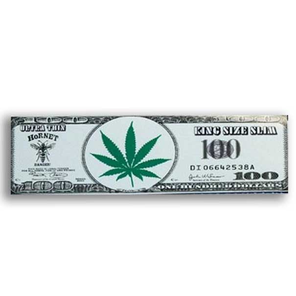 Roulez vos cigarettes avec ces feuilles motif billet de 100 dollars