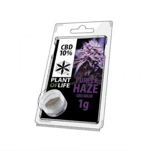 Solid 10% CBD Purple Haze Extraction 1G